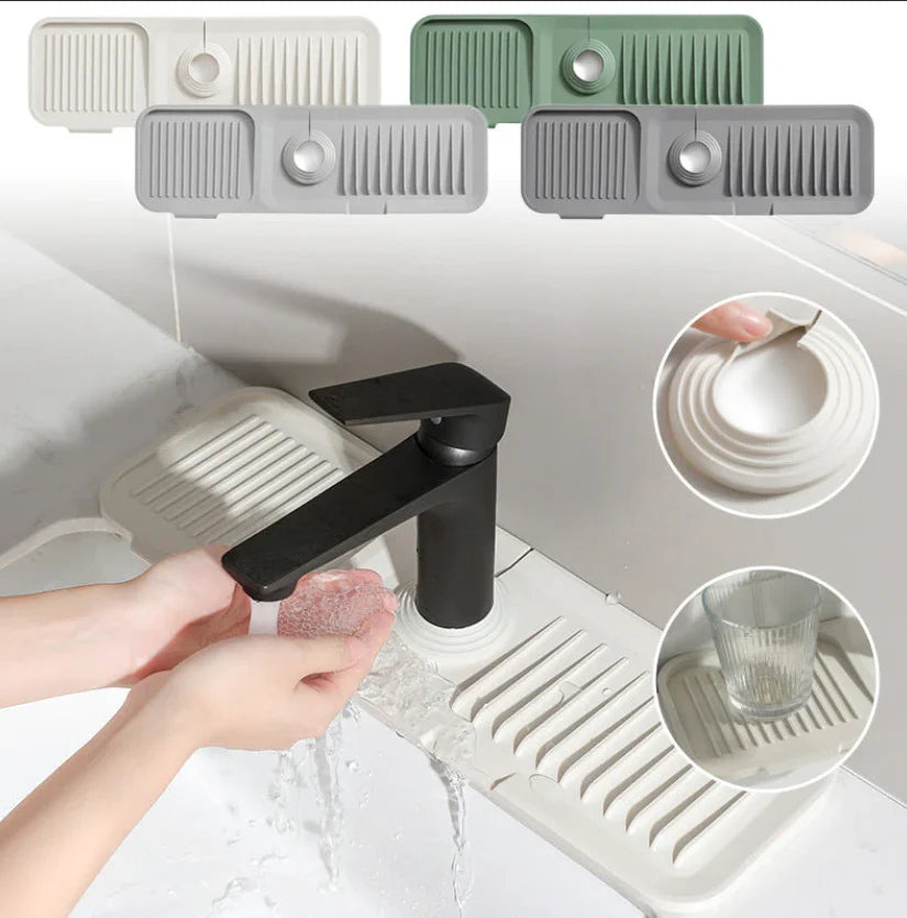 Silicone drip mat: quick, safe drying