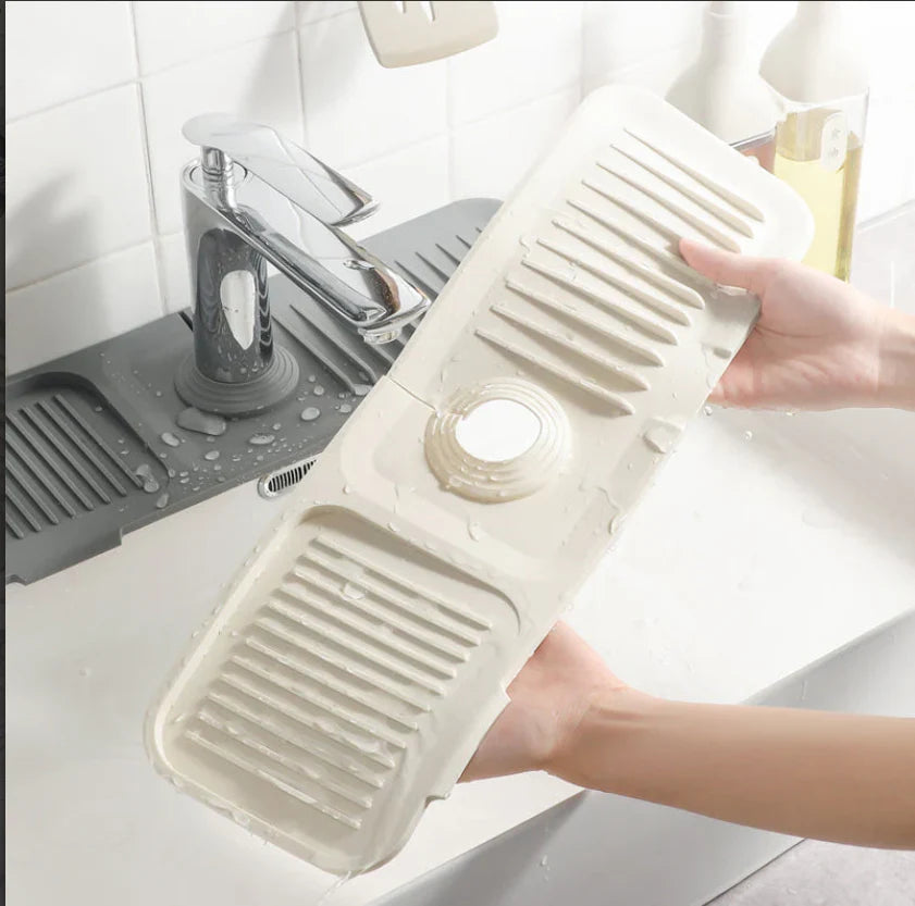 Silicone drip mat: quick, safe drying