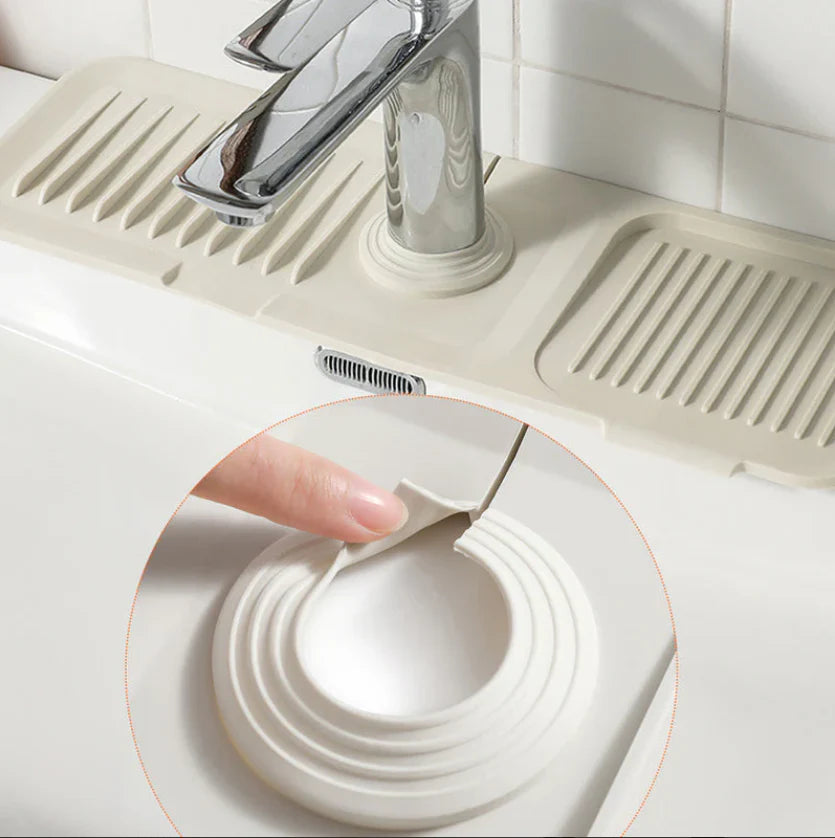 Silicone drip mat: quick, safe drying