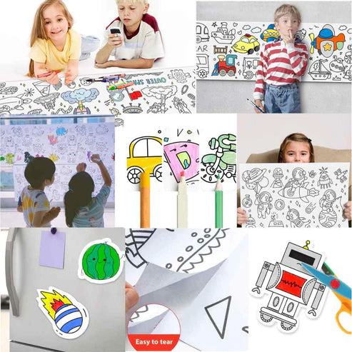 Drawing roller for kids : Unleash unlimited creativity!