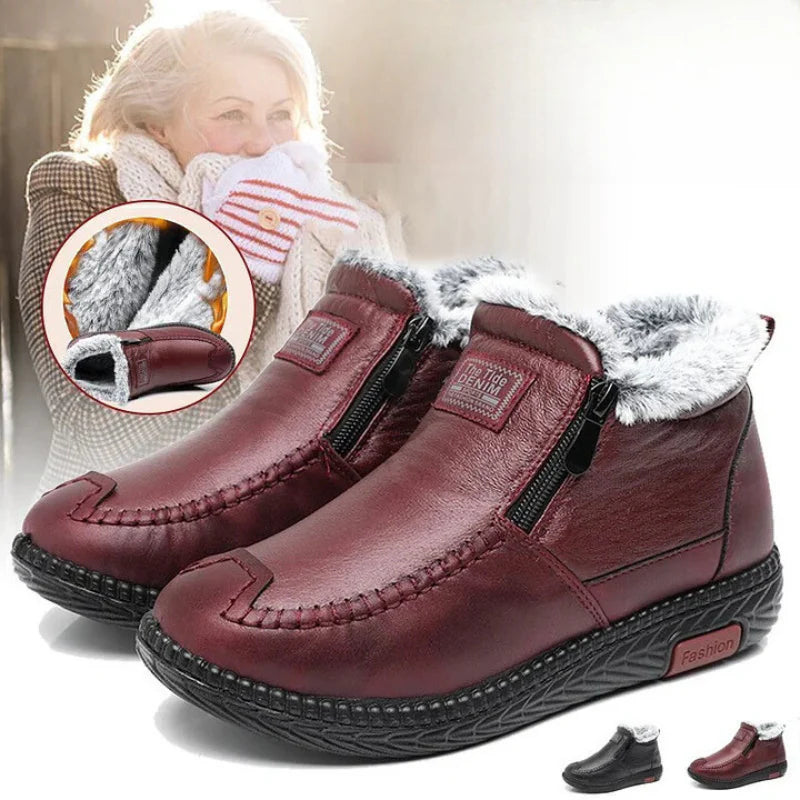 Genuine leather boots: comfort and safety at every step