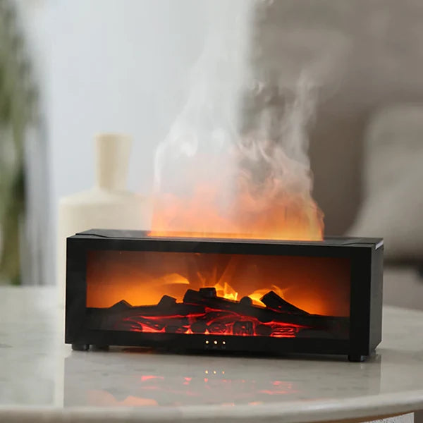 Relaxing Fireplace Diffuser + 1 FREE Essential Oil