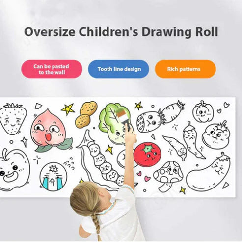 Drawing roller for kids : Unleash unlimited creativity!