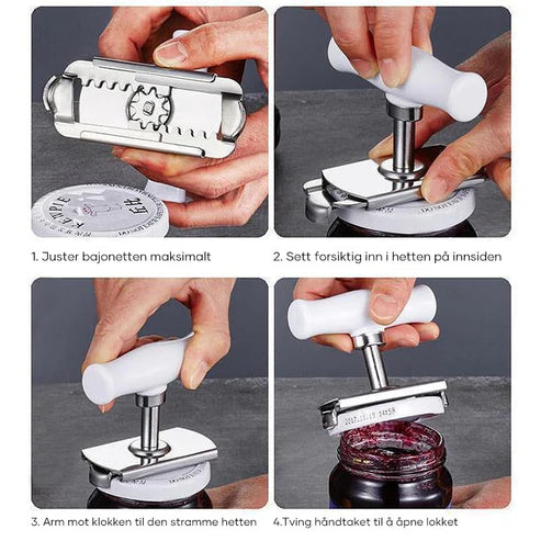 Easy, painless jar openers for everyone