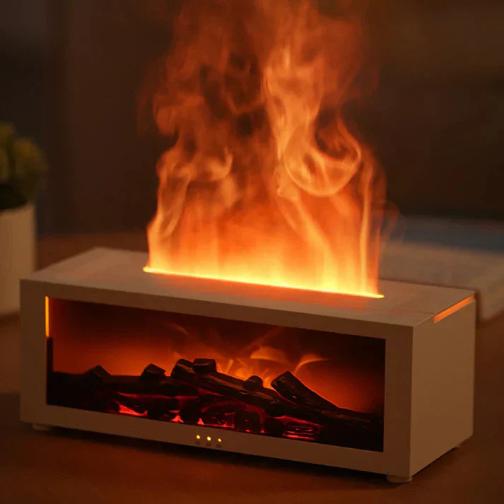 Relaxing Fireplace Diffuser + 1 FREE Essential Oil